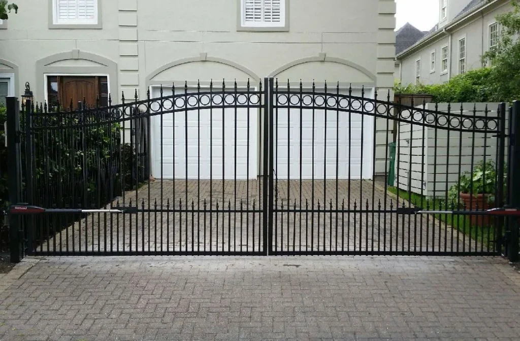 steel fences security garage doors